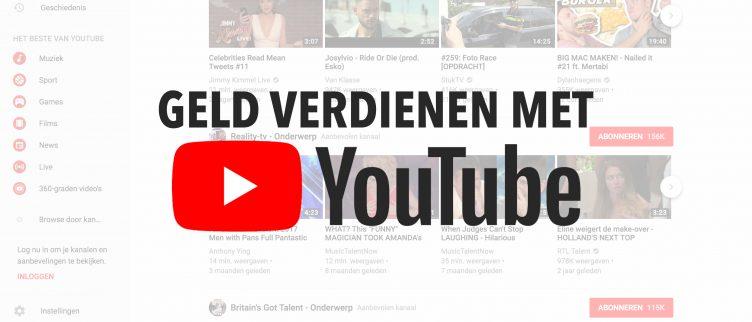 Hoe verdien je geld met Youtube?