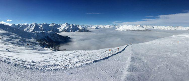 Beste plek voor wintersport aan het einde van het seizoen