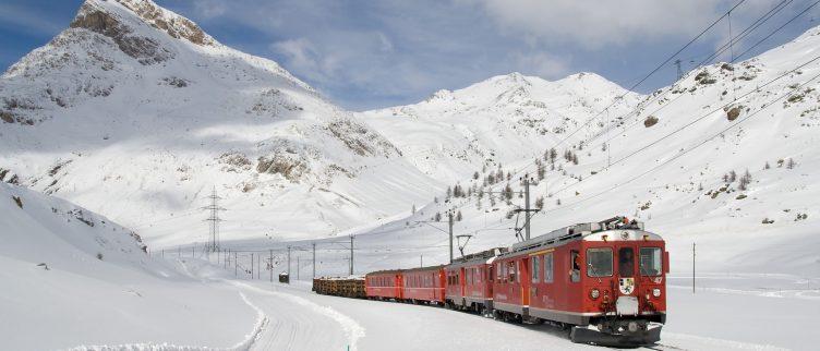 Hoe kun je gaan wintersporten met de trein?