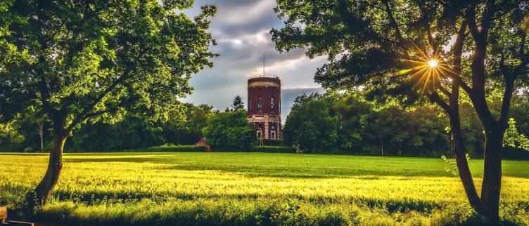 Waar kun je overnachten in een watertoren?